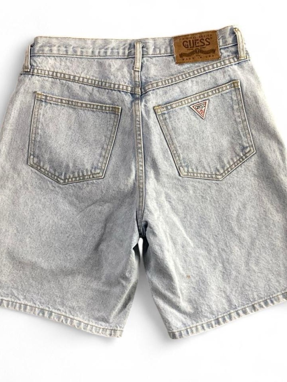 Vintage 90s Guess Georges Marciano High Waisted Denim Shorts Fits Like Medium